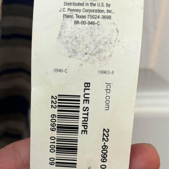 ANA blue white striped romper size XL new with tags - Picture 5 of 6